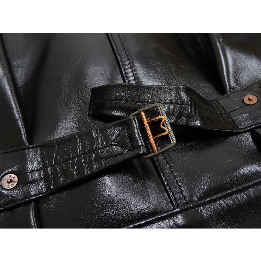 【BUZZ RICKSON’S】1st型大戦モデルレザージャケット BUZZ RICKSON'S バズリクソンズ ウィリアム・ギブソン ブラックレザー