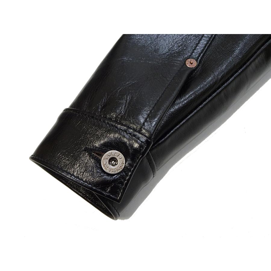 BUZZ RICKSON'S バズリクソンズ ウィリアム・ギブソン ブラックレザー