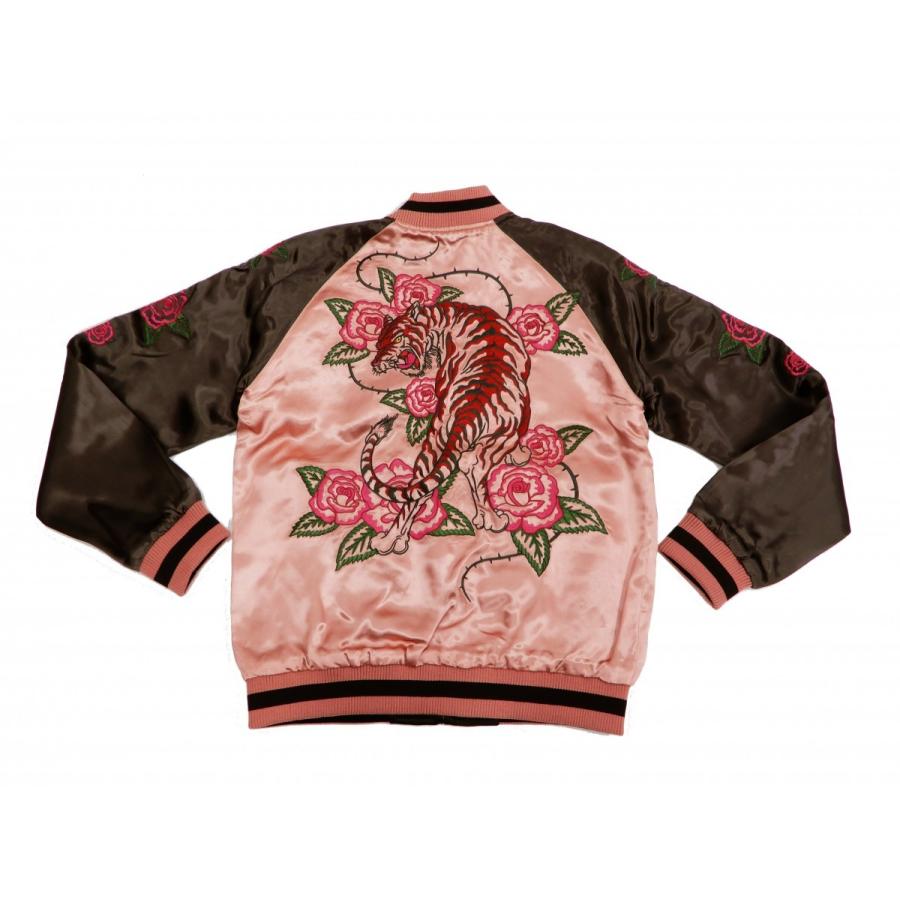 バックストリートクローラー スカジャン BSJ-001 虎と薔薇 Back バックストリートクローラー スカジャン BSJ-001 虎と薔薇 Back