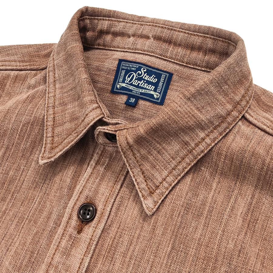 STUDIO D'ARTISAN（ステュディオ・ダ・ルチザン） 13ozデニム 柿渋染め