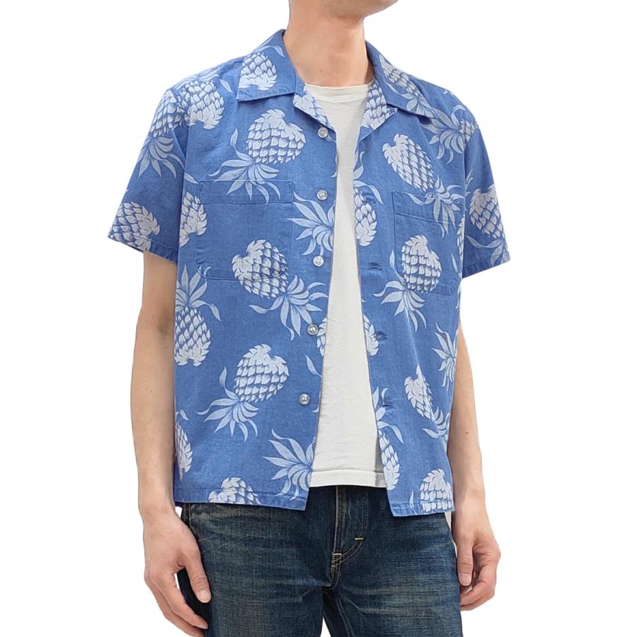 DUKE KAHANAMOKU デューク・カハナモク インディゴコットン ハワイアン