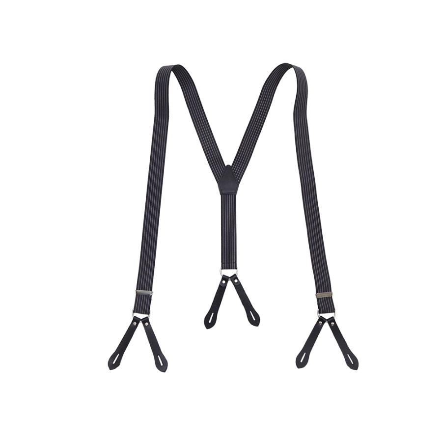 Dry Bones ドライボーンズ サスペンダー レザーボタン留め Dry Bones ドライボーンズ サスペンダー レザーボタン留め