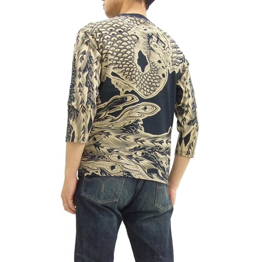 SATORI さとり 和柄 七分袖Tシャツ 悟り 7分袖Tee GPT-001 鳳凰柄