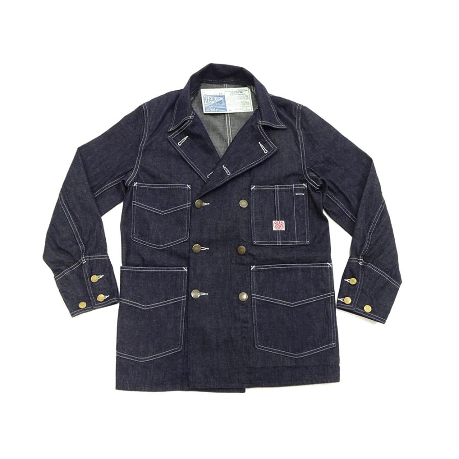 HEAD LIGHT カバーオール デニム HEAD LIGHT ダークブルー デニムカバーオール