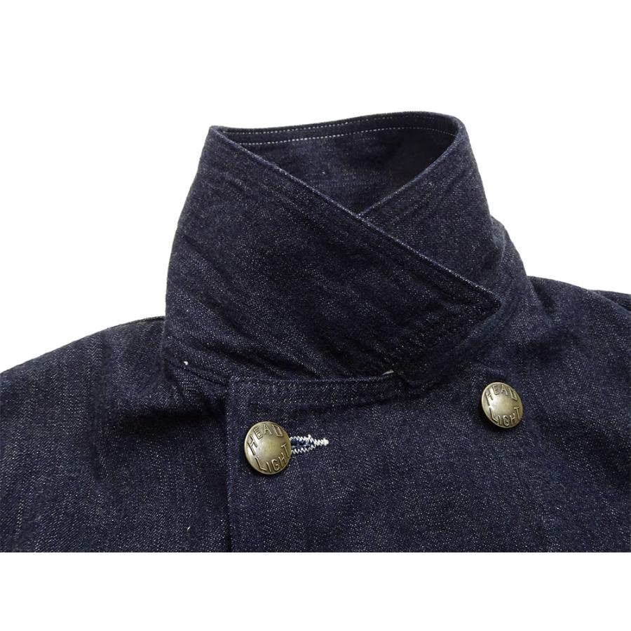 HEAD LIGHT（ヘッドライト） 9.5oz デニム ダブルブレスト コート