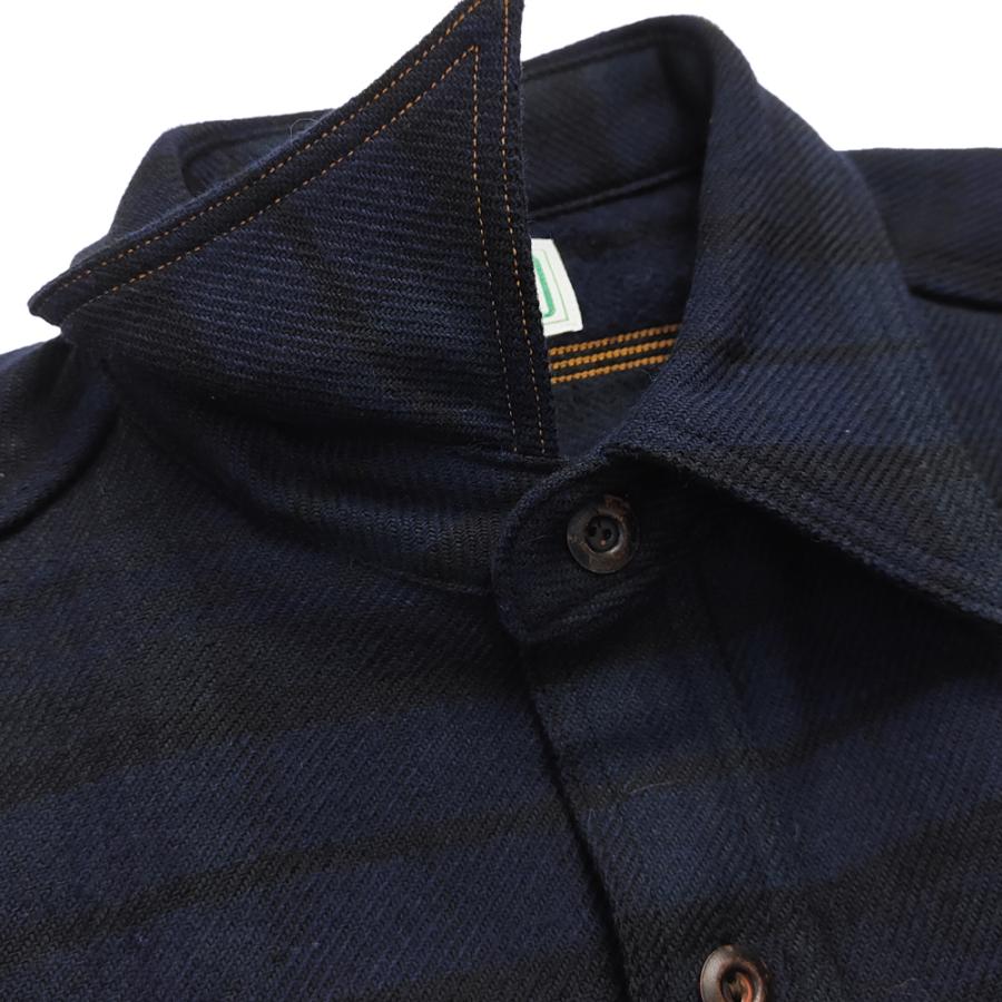 JELADO ジェラード ウールコットン ワークシャツ スモーカー