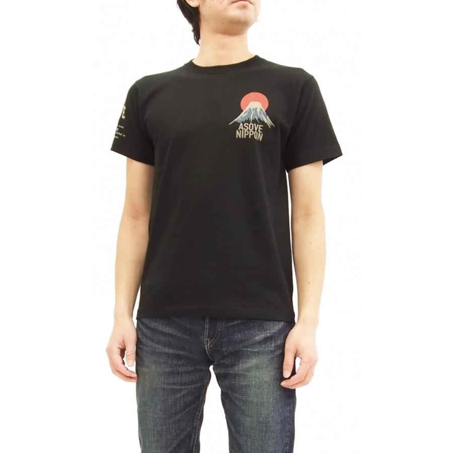 喜人 半袖Tシャツ Kijin 和柄 Tシャツ 71016 遊べ日本 大仏様 黒 新品