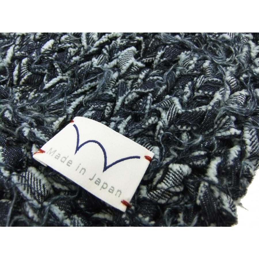 EDWIN（エドウィン） EDWIN GANF マフラー KMG002-142 デニム裂織 頑布