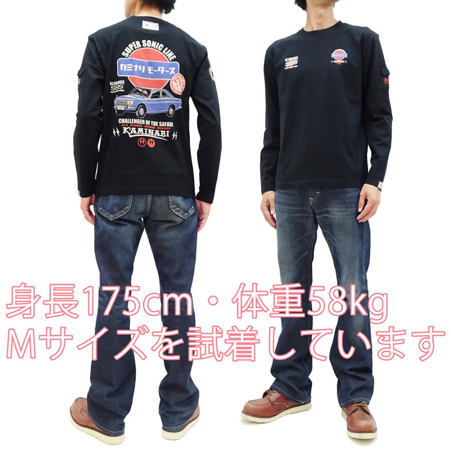 TEDMAN（テッドマン） カミナリモータース 長袖Tシャツ KAMINARI ロンT 