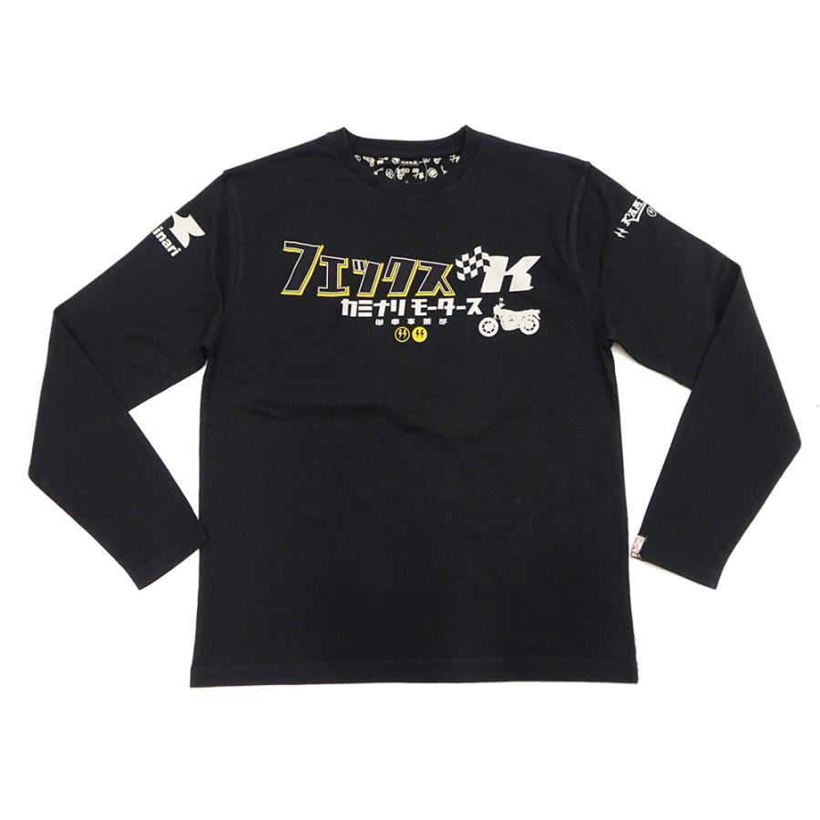 TEDMAN カミナリモータース ロンT KAMINARI 長袖Tシャツ Z400FX TEDMAN カミナリモータース ロンT KAMINARI 長袖Tシャツ Z400FX