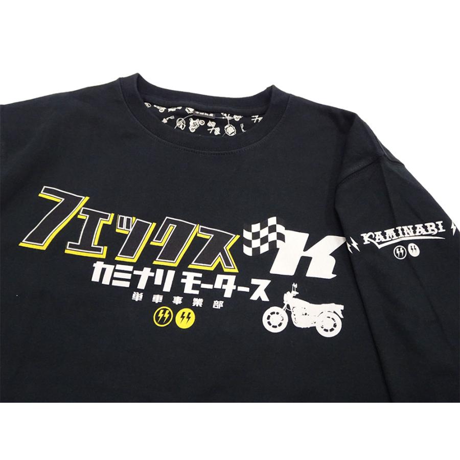 TEDMAN カミナリモータース ロンT KAMINARI 長袖Tシャツ Z400FX TEDMAN カミナリモータース ロンT KAMINARI 長袖Tシャツ Z400FX