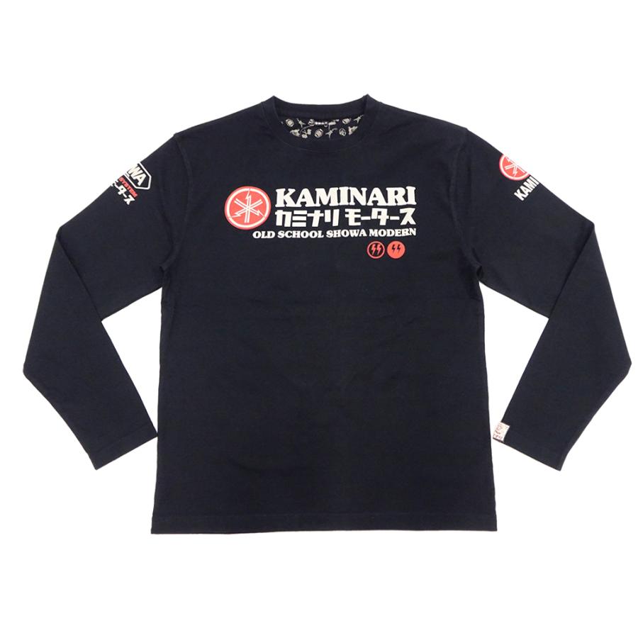 TEDMAN カミナリモータース ロンT KAMINARI 長袖Tシャツ SR400 TEDMAN カミナリモータース ロンT KAMINARI 長袖Tシャツ SR400