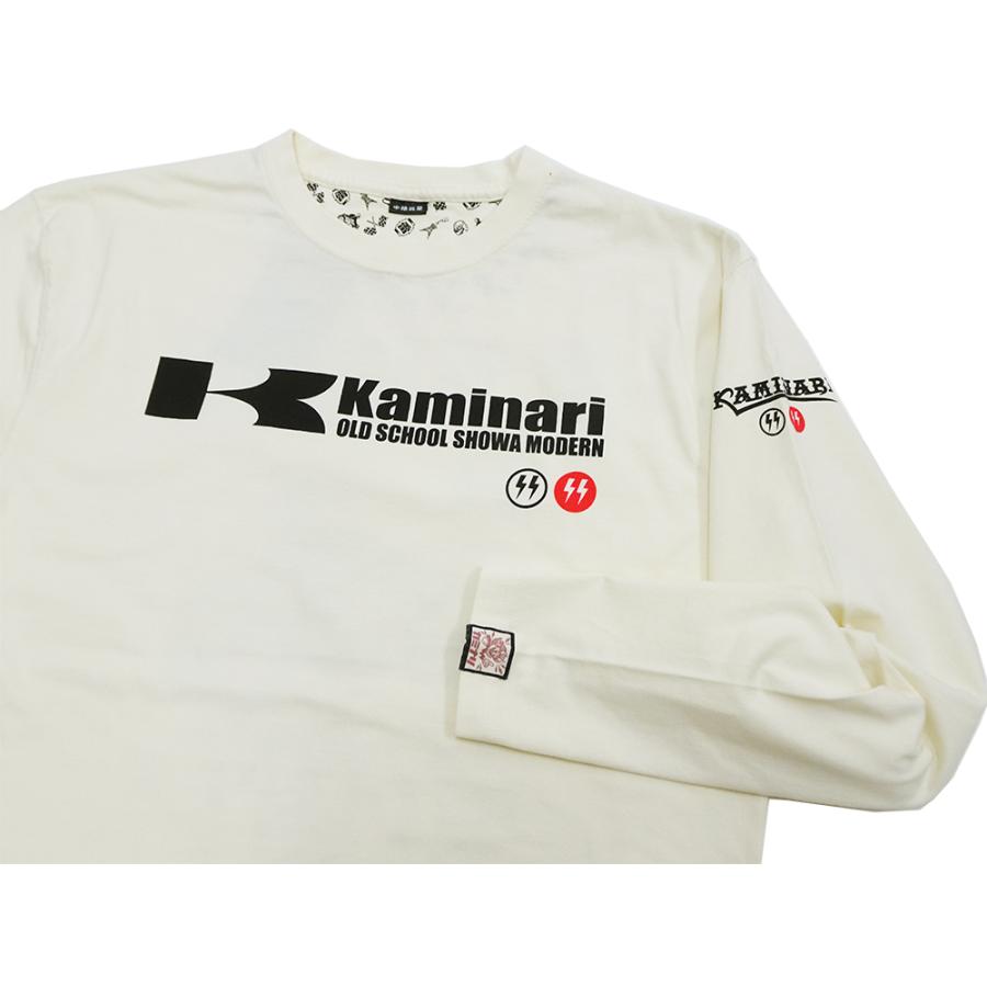 TEDMAN（テッドマン） カミナリモータース 長袖Tシャツ KAMINARI ロンT