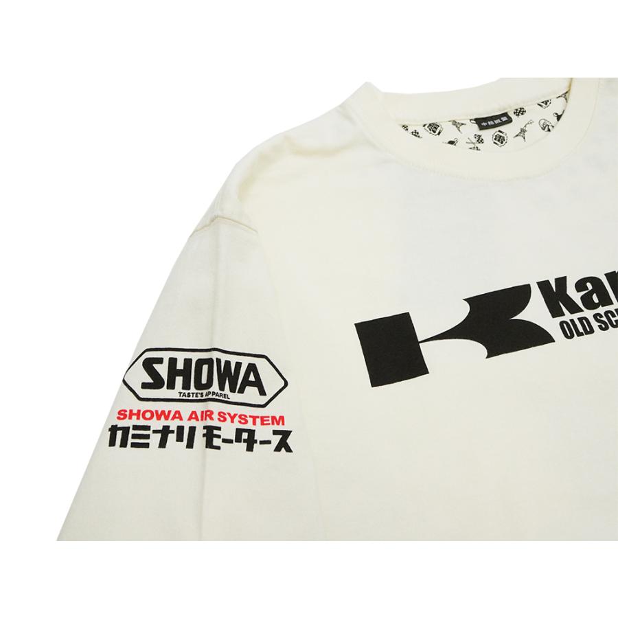 TEDMAN（テッドマン） カミナリモータース 長袖Tシャツ KAMINARI ロンT