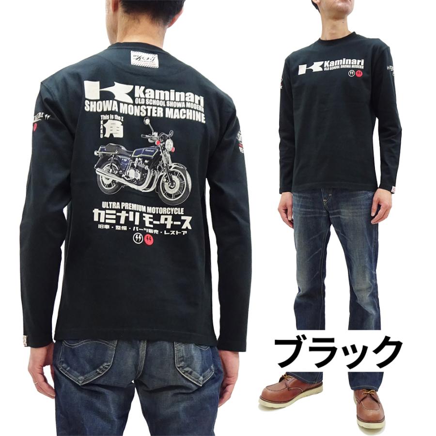 TEDMAN（テッドマン） カミナリモータース 長袖Tシャツ KAMINARI ロンT