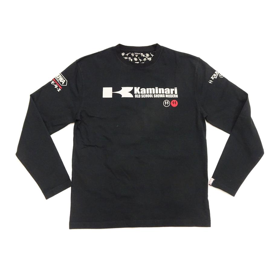 TEDMAN（テッドマン） カミナリモータース 長袖Tシャツ KAMINARI ロンT