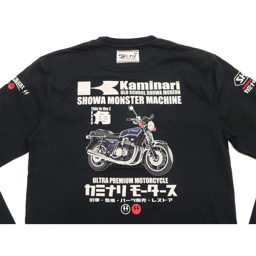 TEDMAN（テッドマン） カミナリモータース 長袖Tシャツ KAMINARI ロンT