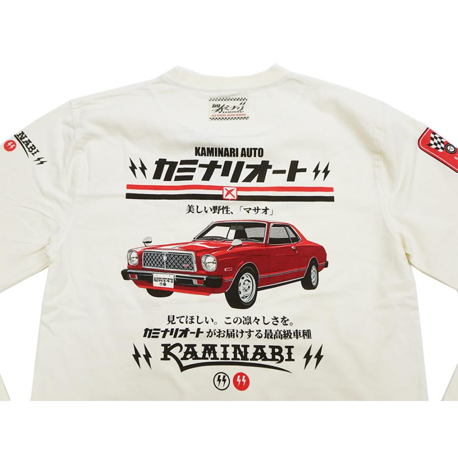 TEDMAN（テッドマン） カミナリオート 長袖Tシャツ KAMINARI ロンT