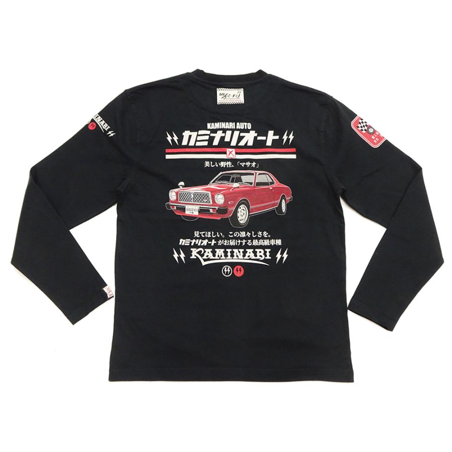TEDMAN（テッドマン） カミナリオート 長袖Tシャツ KAMINARI ロンT