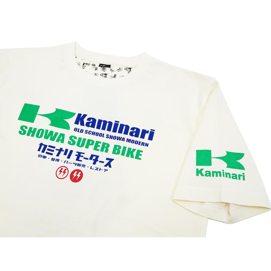 カミナリモータース Tシャツ KAMINARI 半袖Tシャツ 1st レプリカ Z1000R レーサーレプリカ エフ商会 KMT-234 新品｜rodeomatubara｜14