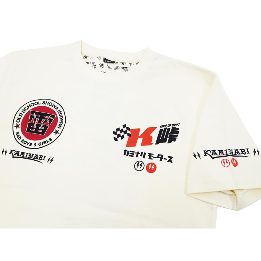 TEDMAN（テッドマン） カミナリモータース Tシャツ KAMINARI シャドウ