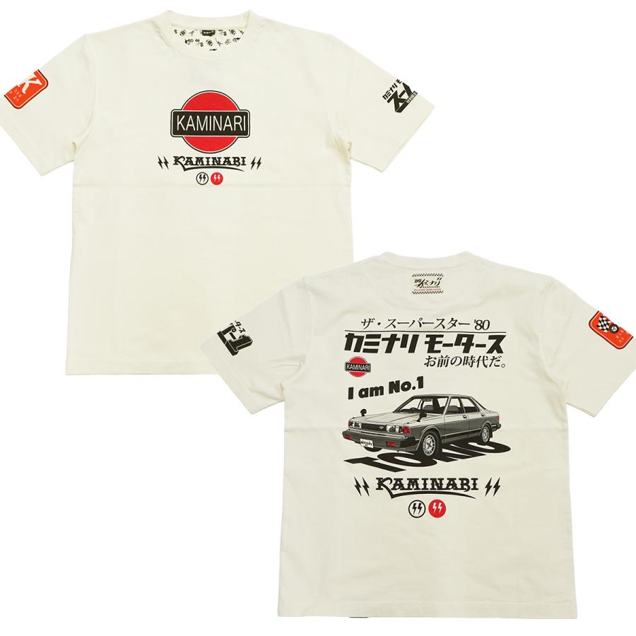 TEDMAN（テッドマン） カミナリモータース 半袖Tシャツ KAMINARI