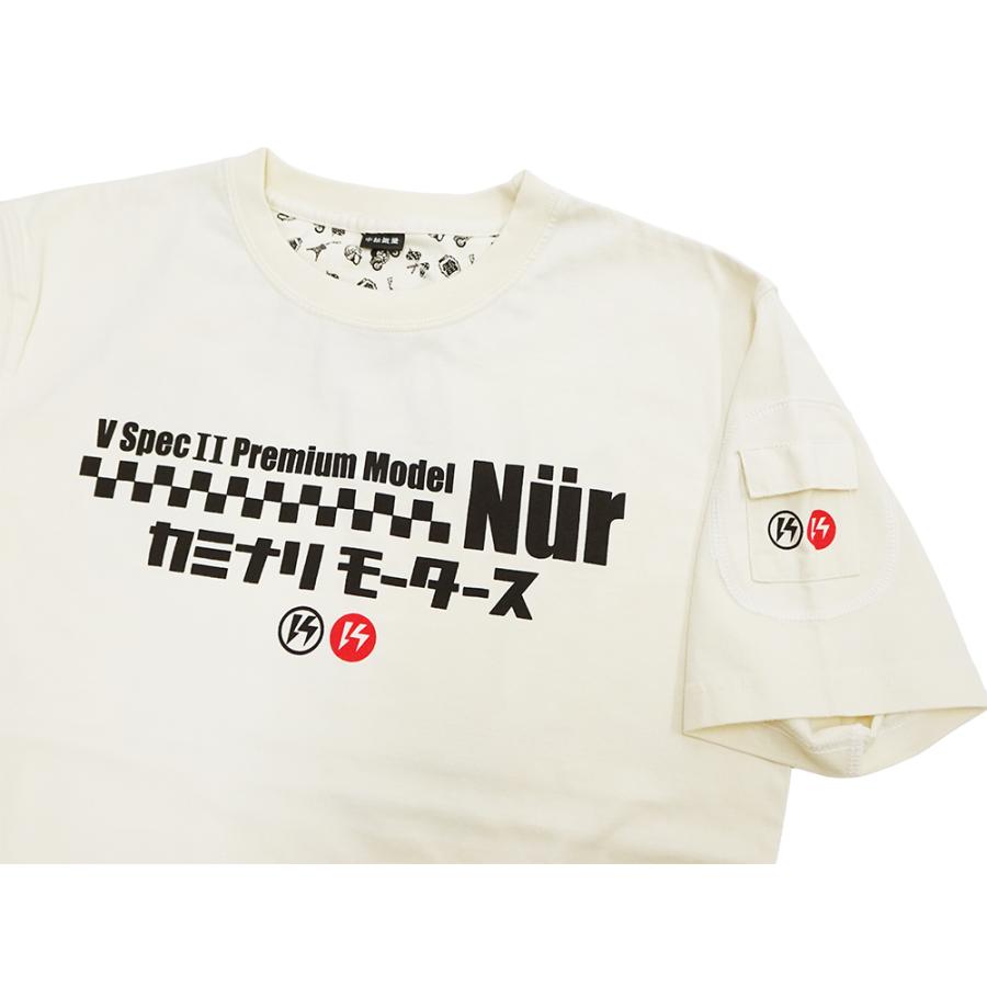 TEDMAN（テッドマン） カミナリモータース 半袖Tシャツ KAMINARI R34
