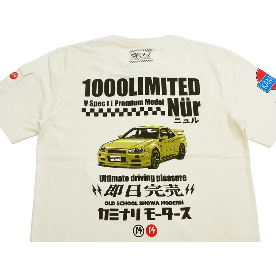TEDMAN（テッドマン） カミナリモータース 半袖Tシャツ KAMINARI R34