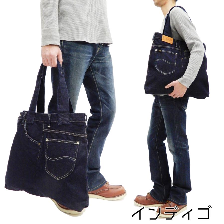 Lee トートバッグ LA0474 リー リメイク ライダース デニム Lee トートバッグ LA0474 リー リメイク ライダース デニム
