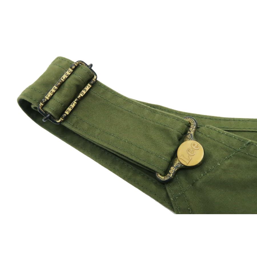 Lee リー サロペット オーバーオール Leeロゴ ゴールドバックル 吊りカン