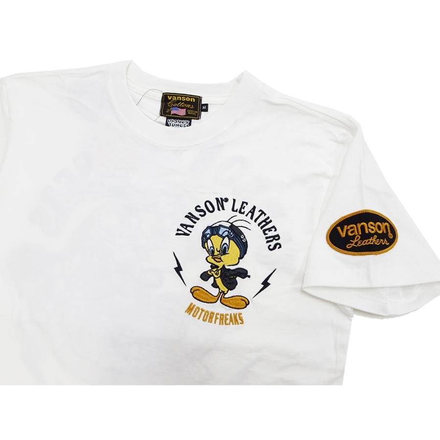 VANSON（バンソン） ルーニーテューンズ 半袖Tシャツ トゥイーティー