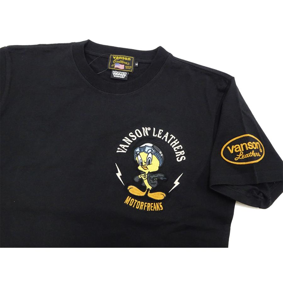 VANSON（バンソン） ルーニーテューンズ 半袖Tシャツ トゥイーティー