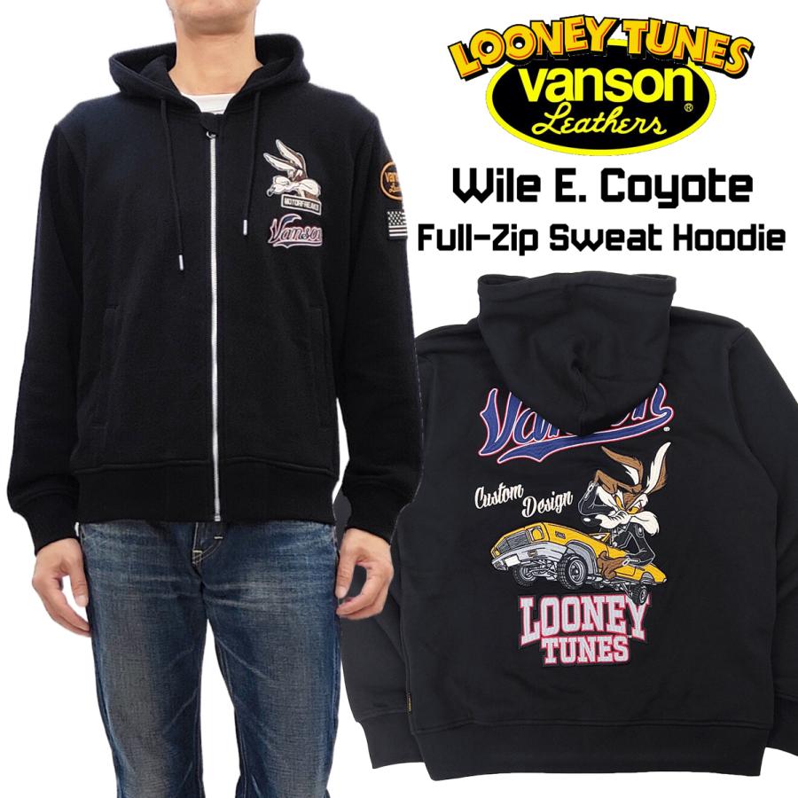 VANSON（バンソン） × LOONEY TUNES ワイリーコヨーテ フルジップ