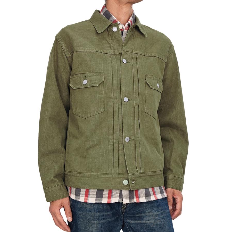 桃太郎ジーンズ グリーンデニムジャケット Momotaro Jeans 2nd G 桃太郎ジーンズ グリーンデニムジャケット Momotaro Jeans 2nd G