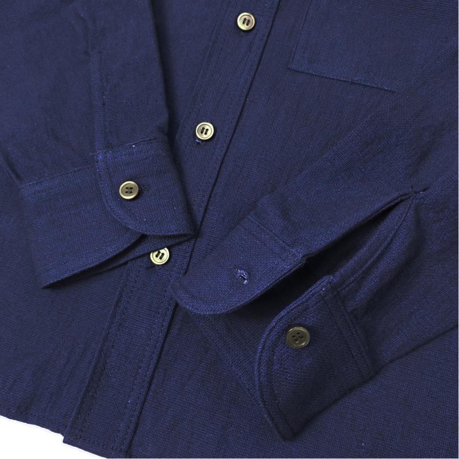桃太郎ジーンズ ドビー織り ワークシャツ Momotaro Jeans 桃太郎ジーンズ ドビー織り ワークシャツ Momotaro Jeans