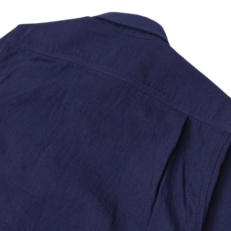 桃太郎ジーンズ（MOMOTARO JEANS） ドビー織り ワークシャツ ジェイル