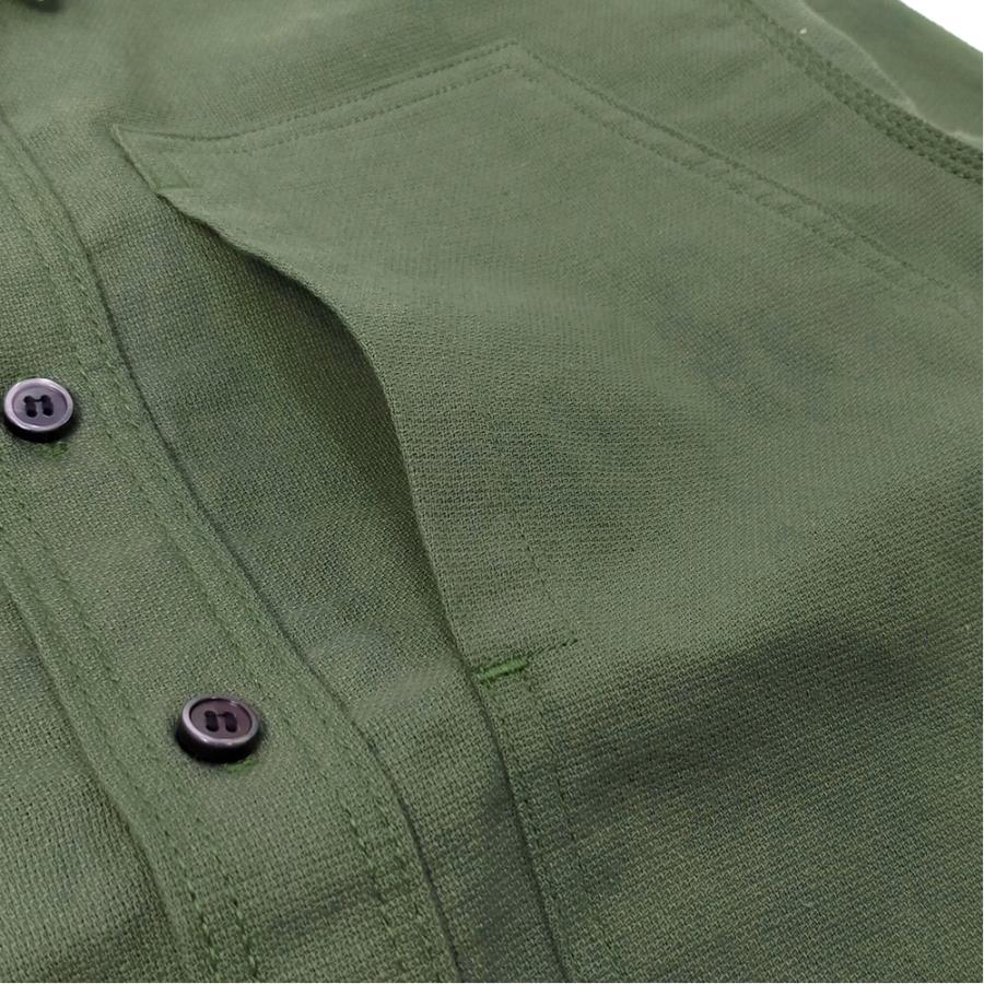 桃太郎ジーンズ（MOMOTARO JEANS） ドビー織り ワークシャツ ジェイル