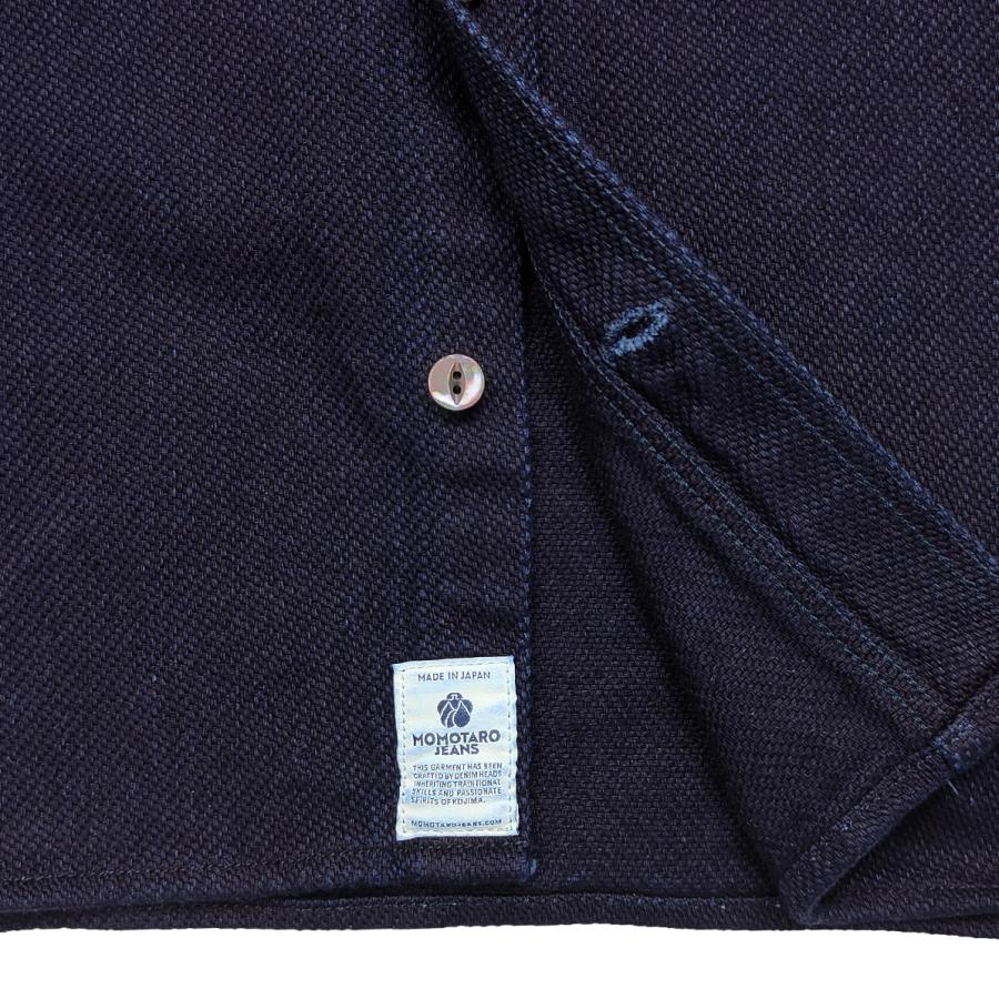 桃太郎ジーンズ（MOMOTARO JEANS） ヘビーインディゴ ドビーシャツ