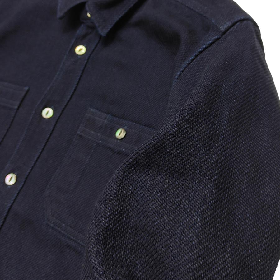 桃太郎ジーンズ（MOMOTARO JEANS） ヘビーインディゴ ドビーシャツ