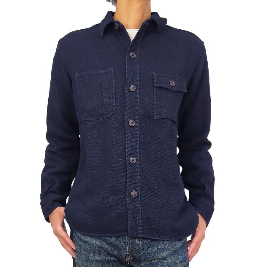 桃太郎ジーンズ ヘビーインディゴ ドビーシャツ Momotaro Jeans 桃太郎ジーンズ ヘビーインディゴ ドビーシャツ Momotaro Jeans