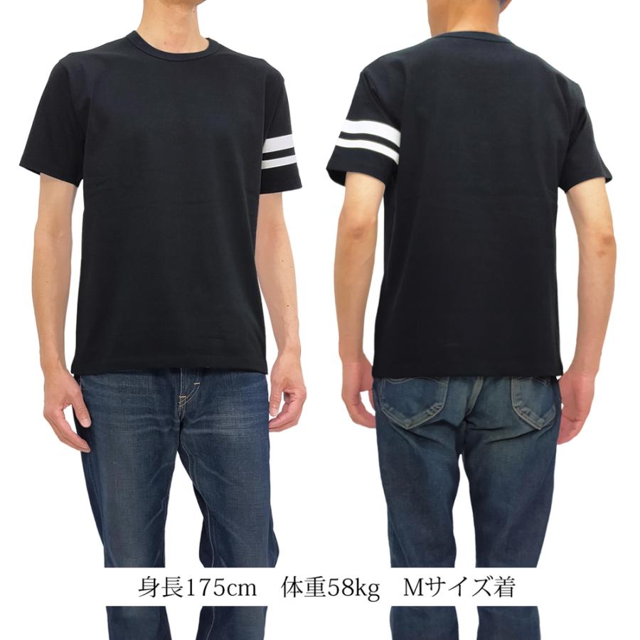桃太郎ジーンズ 出陣ライン 半袖Tシャツ Momotaro Jeans GTB T