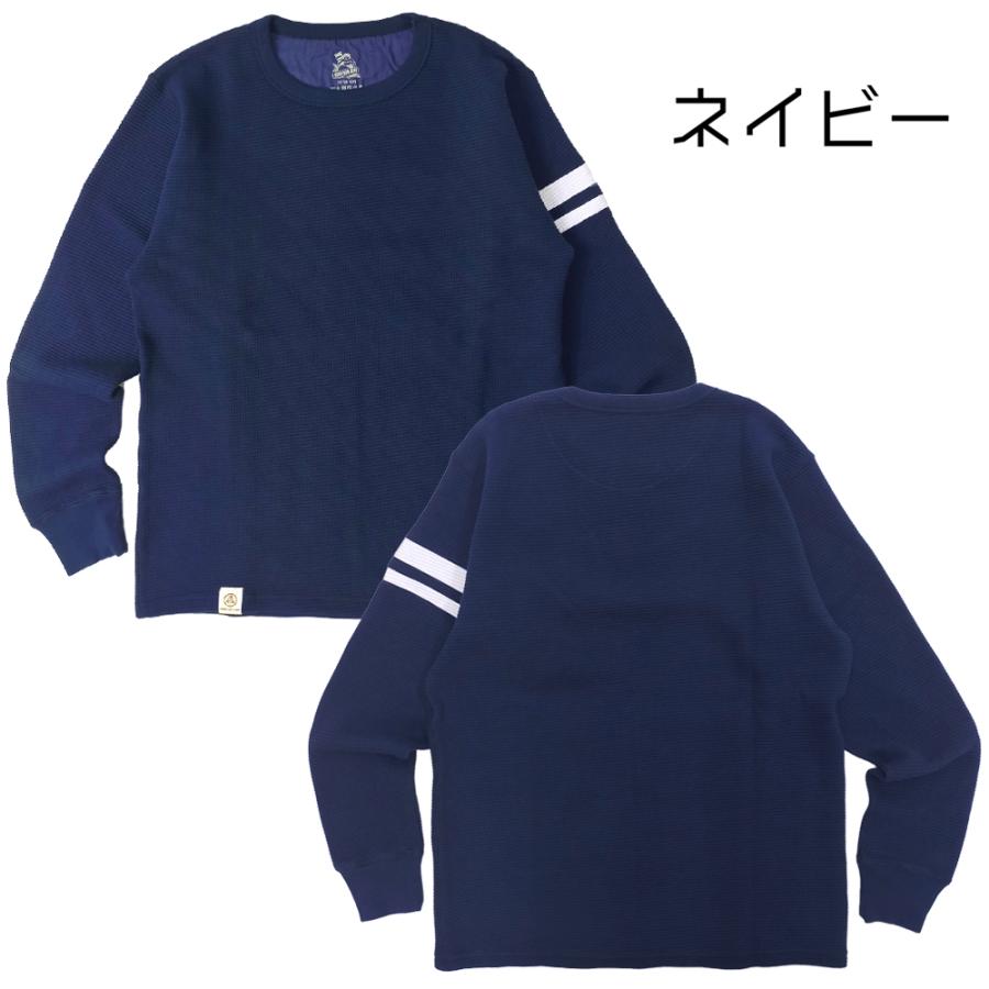 桃太郎ジーンズ サーマル ロンT Momotaro Jeans 出陣ライン 桃太郎ジーンズ サーマル ロンT Momotaro Jeans 出陣ライン