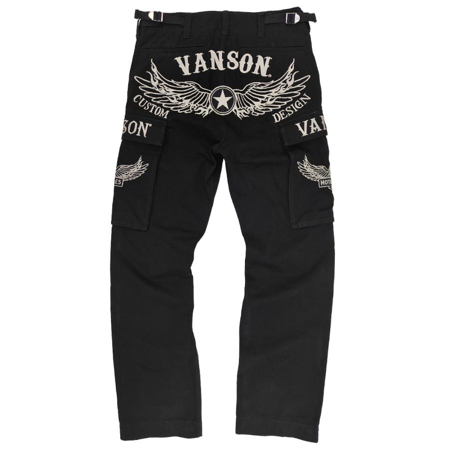 VANSON（バンソン） コットンツイル カーゴパンツ フライングスター