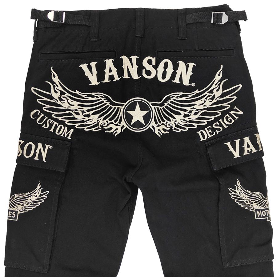 VANSON（バンソン） コットンツイル カーゴパンツ フライングスター