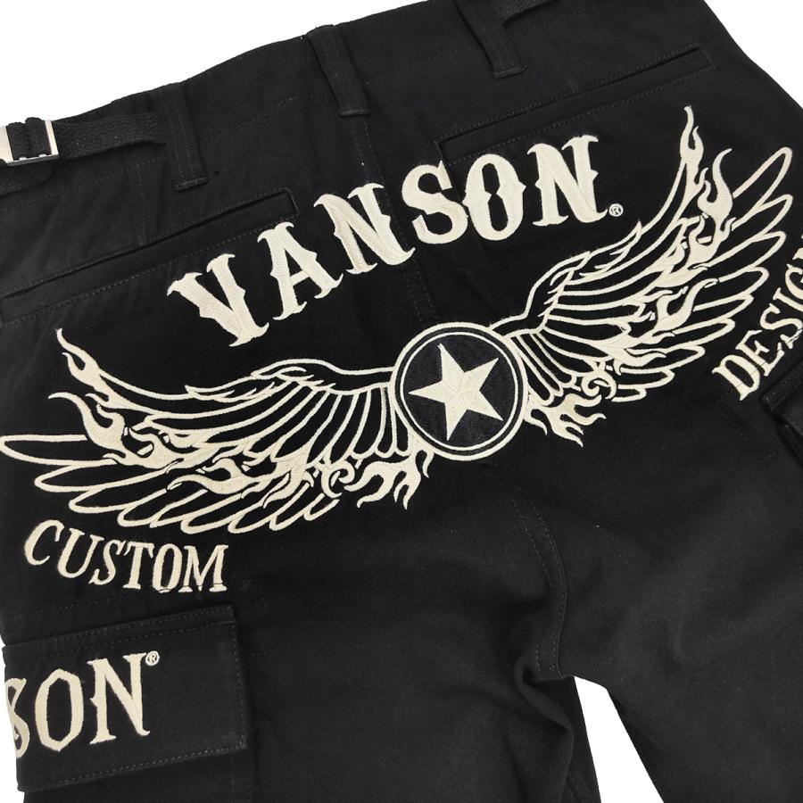 VANSON（バンソン） コットンツイル カーゴパンツ フライングスター