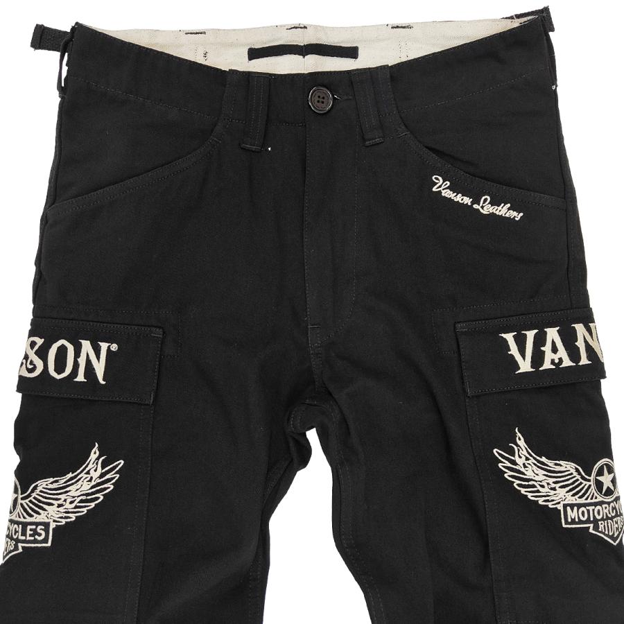 VANSON（バンソン） コットンツイル カーゴパンツ フライングスター
