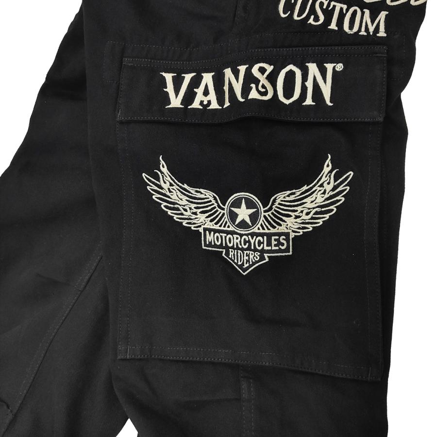 VANSON（バンソン） コットンツイル カーゴパンツ フライングスター
