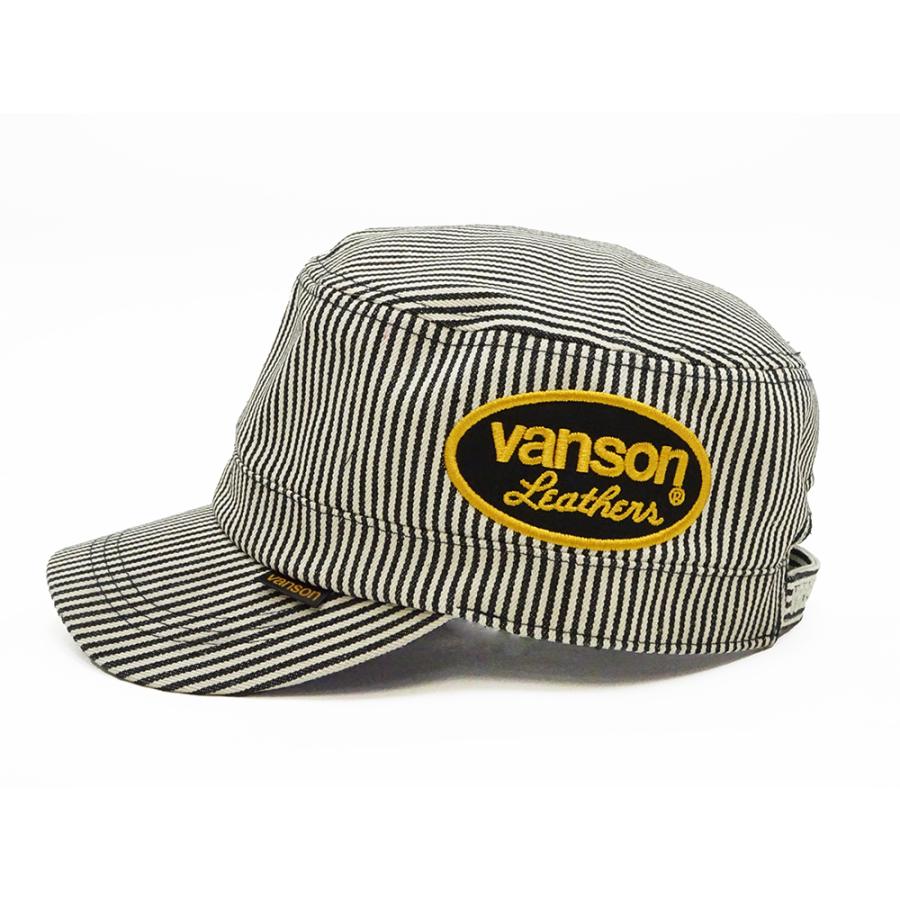 VANSON（バンソン） ワークキャップ VANSON 3方パネル キャップ 帽子