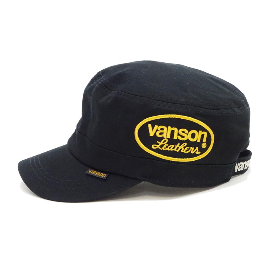 VANSON（バンソン） ワークキャップ VANSON 3方パネル キャップ 帽子