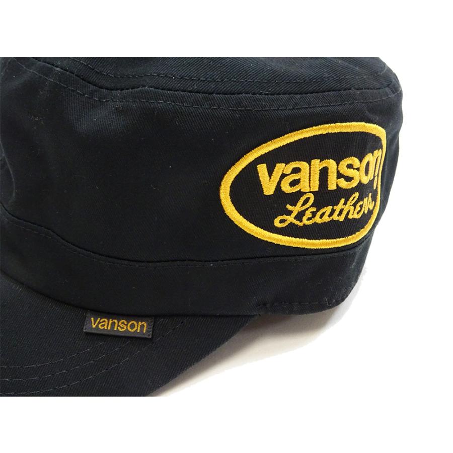 VANSON（バンソン） ワークキャップ VANSON 3方パネル キャップ 帽子